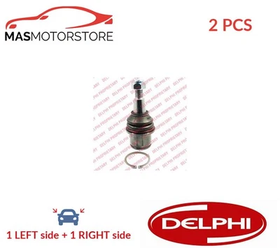 SUSPENSION BALL JOINT PAIR FRONT LOWER DELPHI TC1963 2PCS I NEW OE REPLACEMENT - Image 1 of 4