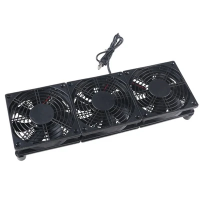 USB Fan 5V USB Portable for Router TV Receiver Computer Cabinet Cooling Fan - Image 1 of 4
