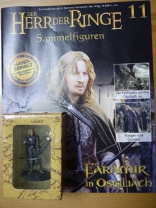 Der Herr der Ringe Sammelfiguren Nr 11 Faramir handbemalt mit Begleitheft - Bild 1 von 2