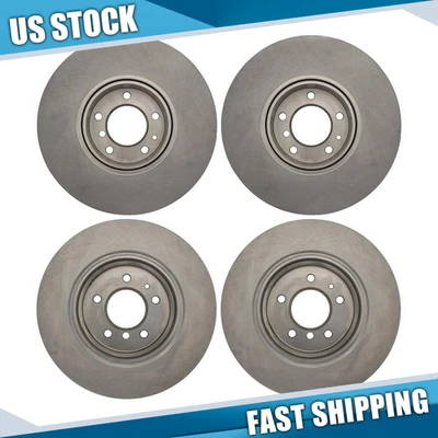 For 1995 1996 1997 1998 1999 2000 2001 BMW 740i 4pcs Front & Rear Brake Rotors - Image 1 of 4