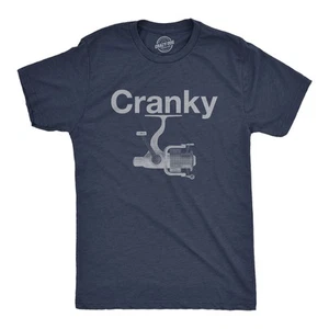 Camisetas divertidas para hombre Camiseta de novedad gráfica de pesca sarcástica irritable para hombre - Imagen 1 de 7