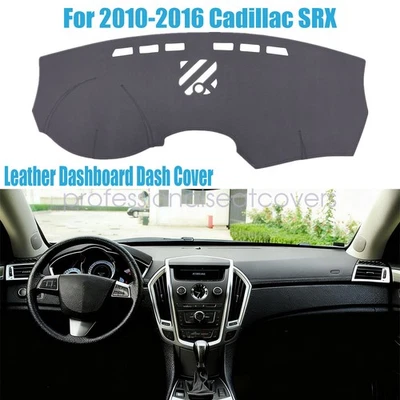 For 2010-2016 Cadillac SRX Luxury Leather Dashboard Dash Cover Dashmat Carpet — 第 1/4 张图片