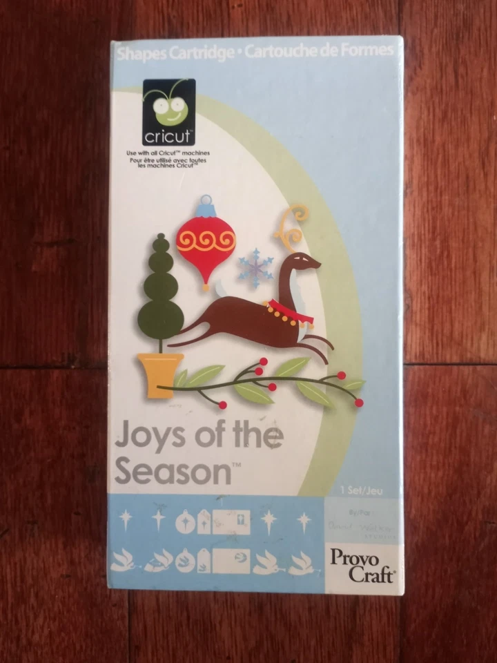 Cartucho cricut "Joys of the Season" Foto 1 de 1