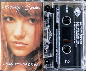 Britney Spears~Baby One More Time /Autumn Goodbye~1998 Cassette Tape Single - Picture 1 of 2