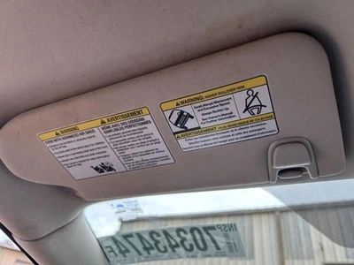 Driver Left Sun Visor Illuminated Fits 15-18 MURANO 104711625 - Image 1 of 4