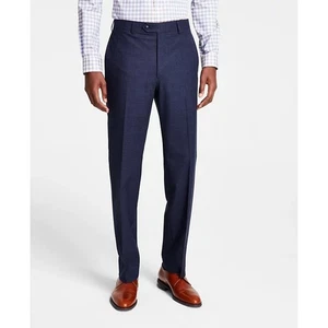 Michael Kors Herren blau einfarbig Marvin klassische Passform formelle Anzughose Größe 40 W 32 L - Bild 1 von 5
