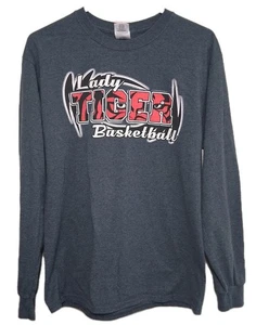Lake Belton Lady Tigers Basketball Erwachsene Medium T-Shirt grau langarm - Bild 1 von 5