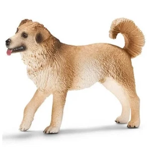NEW Schleich 16817 Dog Mixed Breed RETIRED rare farm life animal figurine toy - Picture 1 of 3