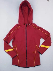 Super X Flash Hoodie Herren Extra Large rot gelb Full Zip Jacke Training - Bild 1 von 17