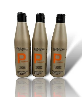 Salerm Protein Shampoo 9oz / 250ml (3 Unidades) - Image 1 of 3