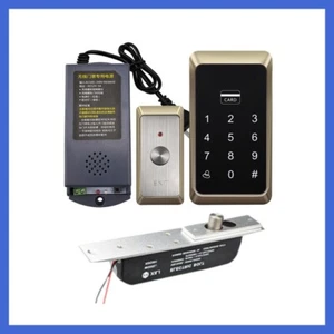 Control de acceso independiente inalámbrico sin cableado 1K usuario 125KHz EM + bloqueo eléctrico - Imagen 1 de 25