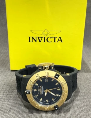 Invicta Subaqua Noma III Женские Женские Наручные Черно-Золотые Кварцевые 42 мм 10125 - Изображение 1 из 4