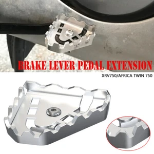 Brake Lever Pedal Extension FOR HONDA XRV750 AFRICA TWIN 750 1993-2003 Black New - Foto 1 di 10