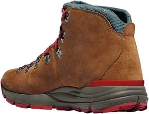 Danner Mountain 600 Womens Brown/Red Suede 4.5in WP Hiking Boots - Picture 1 of 2