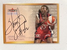 2000 Ultra WNBA Fresh Ink Autograph Sheryl Swoopes