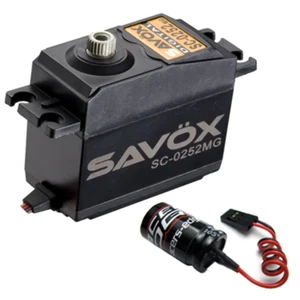 Nuevo Savox Servo Combo SC-0252-MG + Glitch Buster - Imagen 1 de 1
