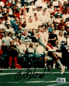 ART MONK SIGNED AUTOGRAPHED 8x10 PHOTO WASHINGTON REDSKINS WR LEGEND BECKETT BAS - Picture 1 of 2