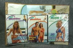 Malibu Pilates DVD chair workout total dream body 20 minute makeover 3 DVD’s Set - Foto 1 di 2