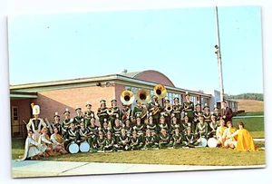 North Gallia Ohio High School Marching Pirate Band chrome postcard D407 - Picture 1 of 2