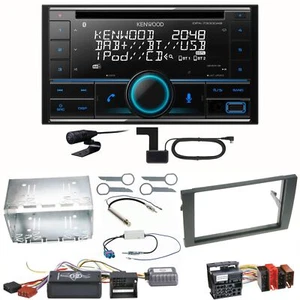 Kenwood DPX-7300DAB Bluetooth Digitalradio Einbauset für Seat Exeo Audi A4 B6 B7 - Bild 1 von 1