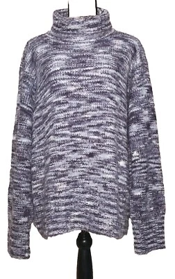 VENEZIA джинсы - мягкий Herringbone трикотажа фиолетовый выветренный пуловер свитер - 18/20 - Изображение 1 из 3