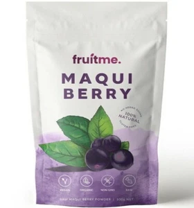Raw Organic Maqui Berry Powder 100g - Highest Antioxidant Super food FruitMe - Picture 1 of 8