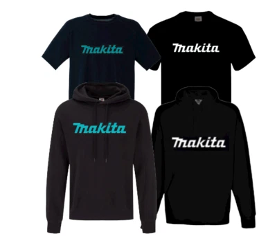 Makita Power Tools inspired printed T-shirt /Hoodie Tradesman Builders work wear - Image 1 of 4