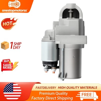 Starter For 2004 2005-2007 Chevrolet Express 1500 V6 4.3L 9 Teeth 1.35KW 6495 - Image 1 of 4