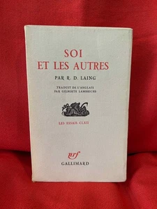LAING (R. D.) - Soi et les autres. Paris, Éditions Gallimard, 1971. Broché. - Imagen 1 de 6