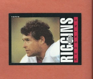 1985 TOPPS JOHN RIGGINS CARD #189 WASHINGTON REDSKINS - Picture 1 of 1