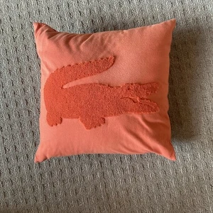 Lacoste Dekokissen Orange - Bild 1 von 2