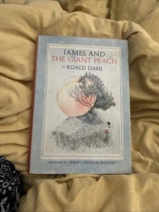James and the Giant Peach Roald Dahl First Edition Rare Original Vintage HCDJ - Imagen 1 de 19
