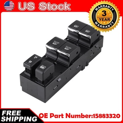 Driver Door Power Window Switch Fit 2015 2016 Subaru Outback Legacy 2.5L 3.6L Foto 1 de 4