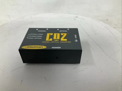 M-Audio Midiman Co2 Coaxial/Optical Converter MIDI No Power Supply Used - Image 1 of 4
