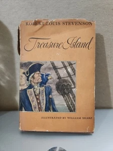 Treasure Island Robert Louis Stevenson, 1949, Random House Vintage - Picture 1 of 8
