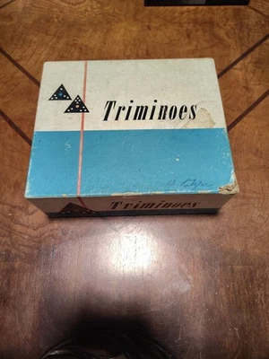 Triminoes Vintage Game Game Complete In Box - Image 1 of 4