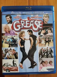 Grease Blu-Ray Rockin' Rydell Edition 1978 Olivia Newton-John Travolta - Imagen 1 de 4