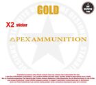 APEX Vinyl Decal Sticker For Shotgun / Rifle / Case / Gun Safe / Car