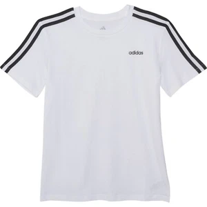 adidas Three-Stripe T-Shirt - Short Sleeve (For Big Boys) SZ: M - Picture 1 of 10
