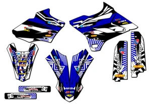 2015-2018 YZ 85 MAYHEM Blue Senge Graphics Kit Compatible with Yamaha - Picture 1 of 10