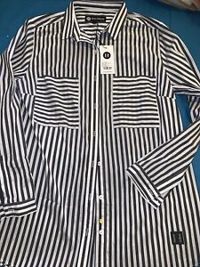BNWT Beau Hudson striped dress shirt boys size 3..