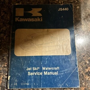 Used 1982-1983 Kawasaki JS440 Jetski Watercraft Service Manual 99963-0054-01 - Picture 1 of 5