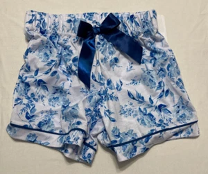 Max & Olivia Pajama Short Wistband With Bow Blue L - Picture 1 of 3