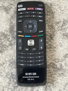 Vizio Universal Remote Control (Black) Smart TV VZ-3+L - Picture 1 of 5