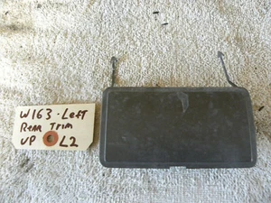 1998-01 Mercedes Benz ML ML320 ML430 ML500 W163 Left Rear Gray Tow Hook Cover - Bild 1 von 9