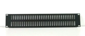 Snap AV/ Strong Vented Blank Panel SR-VENT-2U For Middle Atlantic Racks etc e338 - Picture 1 of 2