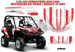 KIT GRÁFICO DE DECORACIÓN DE CARRERAS AMR UTV CAN-AM COMMANDER, MAVERICK EN LÍNEA B - Imagen 1 de 5
