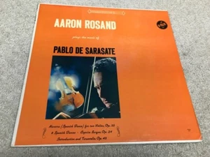 AARON ROSAND Plays The Music Of PABLO DE SARASATE LP VOX STPL 512.760 Purple - Picture 1 of 1
