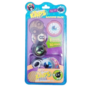 UCC Retro Kaps Booster Pack Plastic Slammer più 10 Pogs anni 90 La mania è tornata - Foto 1 di 7