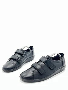 ECCO Soft 2.0 Danish Design Zapatillas Comfort Negro Mujeres T.41 US.10 UK.7,5 - Imagen 1 de 6